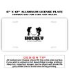 6 X 12 Full Size Aluminum License Plate for Cars and Trucks  Thumbnail