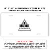 6 X 12 Full Size Aluminum License Plate for Cars and Trucks  Thumbnail