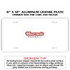 6 X 12 Full Size Aluminum License Plate for Cars and Trucks  Thumbnail