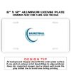 6 X 12 Full Size Aluminum License Plate for Cars and Trucks  Thumbnail