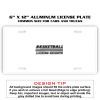 6 X 12 Full Size Aluminum License Plate for Cars and Trucks  Thumbnail