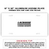 6 X 12 Full Size Aluminum License Plate for Cars and Trucks  Thumbnail