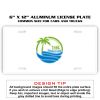 6 X 12 Full Size Aluminum License Plate for Cars and Trucks  Thumbnail
