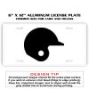 6 X 12 Full Size Aluminum License Plate for Cars and Trucks  Thumbnail