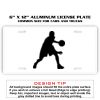 6 X 12 Full Size Aluminum License Plate for Cars and Trucks  Thumbnail