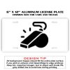6 X 12 Full Size Aluminum License Plate for Cars and Trucks  Thumbnail