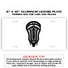 6 X 12 Full Size Aluminum License Plate for Cars and Trucks  Thumbnail