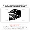 6 X 12 Full Size Aluminum License Plate for Cars and Trucks  Thumbnail