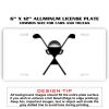 6 X 12 Full Size Aluminum License Plate for Cars and Trucks  Thumbnail