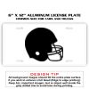 6 X 12 Full Size Aluminum License Plate for Cars and Trucks  Thumbnail