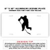 6 X 12 Full Size Aluminum License Plate for Cars and Trucks  Thumbnail