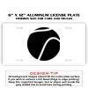 6 X 12 Full Size Aluminum License Plate for Cars and Trucks  Thumbnail