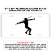 6 X 12 Full Size Aluminum License Plate for Cars and Trucks  Thumbnail