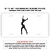 6 X 12 Full Size Aluminum License Plate for Cars and Trucks  Thumbnail