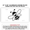 6 X 12 Full Size Aluminum License Plate for Cars and Trucks  Thumbnail