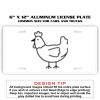 6 X 12 Full Size Aluminum License Plate for Cars and Trucks  Thumbnail