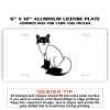 6 X 12 Full Size Aluminum License Plate for Cars and Trucks  Thumbnail