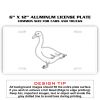 6 X 12 Full Size Aluminum License Plate for Cars and Trucks  Thumbnail