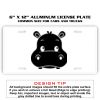 6 X 12 Full Size Aluminum License Plate for Cars and Trucks  Thumbnail