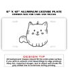 6 X 12 Full Size Aluminum License Plate for Cars and Trucks  Thumbnail
