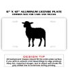 6 X 12 Full Size Aluminum License Plate for Cars and Trucks  Thumbnail