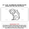 6 X 12 Full Size Aluminum License Plate for Cars and Trucks  Thumbnail
