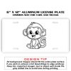 6 X 12 Full Size Aluminum License Plate for Cars and Trucks  Thumbnail