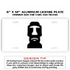 6 X 12 Full Size Aluminum License Plate for Cars and Trucks  Thumbnail