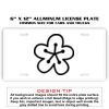 6 X 12 Full Size Aluminum License Plate for Cars and Trucks  Thumbnail
