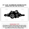 6 X 12 Full Size Aluminum License Plate for Cars and Trucks  Thumbnail
