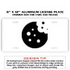 6 X 12 Full Size Aluminum License Plate for Cars and Trucks  Thumbnail