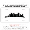 6 X 12 Full Size Aluminum License Plate for Cars and Trucks  Thumbnail