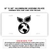 6 X 12 Full Size Aluminum License Plate for Cars and Trucks  Thumbnail