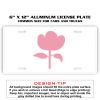 6 X 12 Full Size Aluminum License Plate for Cars and Trucks  Thumbnail