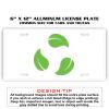 6 X 12 Full Size Aluminum License Plate for Cars and Trucks  Thumbnail