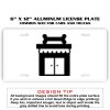 6 X 12 Full Size Aluminum License Plate for Cars and Trucks  Thumbnail