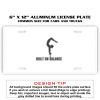 6 X 12 Full Size Aluminum License Plate for Cars and Trucks  Thumbnail