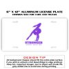 6 X 12 Full Size Aluminum License Plate for Cars and Trucks  Thumbnail