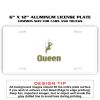 6 X 12 Full Size Aluminum License Plate for Cars and Trucks  Thumbnail