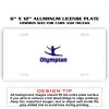 6 X 12 Full Size Aluminum License Plate for Cars and Trucks  Thumbnail