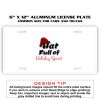 6 X 12 Full Size Aluminum License Plate for Cars and Trucks  Thumbnail