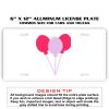 6 X 12 Full Size Aluminum License Plate for Cars and Trucks  Thumbnail