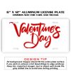 6 X 12 Full Size Aluminum License Plate for Cars and Trucks  Thumbnail