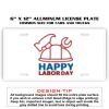 6 X 12 Full Size Aluminum License Plate for Cars and Trucks  Thumbnail