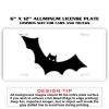 6 X 12 Full Size Aluminum License Plate for Cars and Trucks  Thumbnail