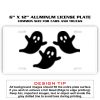 6 X 12 Full Size Aluminum License Plate for Cars and Trucks  Thumbnail