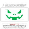 6 X 12 Full Size Aluminum License Plate for Cars and Trucks  Thumbnail