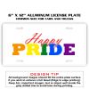 6 X 12 Full Size Aluminum License Plate for Cars and Trucks  Thumbnail