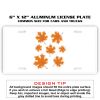 6 X 12 Full Size Aluminum License Plate for Cars and Trucks  Thumbnail
