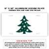 6 X 12 Full Size Aluminum License Plate for Cars and Trucks  Thumbnail